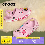 CROCS卡骆驰贝雅卡骆班|205089 芭蕾粉-6TG 39(240mm) 