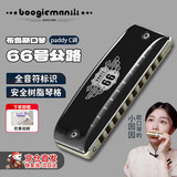 BoogieMAN【园园同款】66号公路布鲁斯paddy十孔口琴成人儿童初学者C调口琴