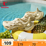 乔丹QIAODAN男鞋浮云洞洞鞋2025秋季休闲鞋沙滩凉鞋运动凉拖鞋