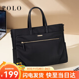 POLO电脑包女14/15.6英寸手提笔记本包适用华为商务公文包生日礼物