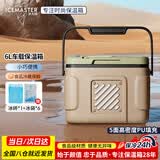 冰大师 ICEMASTER车载保温箱户外食品保热箱 药品冷藏箱露营摆摊便携冰块冷冻箱6L