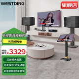 威斯汀（WESTDING）118家庭ktv音响套装点歌机一体KTV唱歌全套设备卡拉OK影院家用智能语音点唱音箱 V05:【三单元】热销款-点歌机套装