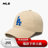 MLB帽子男女情侣棒球帽软顶鸭舌帽秋冬运动帽四季3ACP6601N-07BGS-F