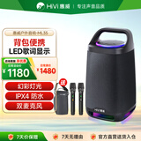 惠威（HiVi）手提音响户外便携无线蓝牙音响露营大功率k歌麦克风音箱一体机360度环绕防水高音质音响 ML35 