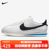 耐克（NIKE）男子 CORTEZ 低帮复古休闲鞋 DM4044-100/白色 42