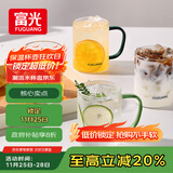 富光玻璃杯水杯子茶杯具凉水杯牛奶啤酒果汁杯子耐高温马克杯家居馆