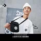 匡威（Converse）官方 Crossbody 2男女经典贴片时尚斜挎小包10020540 10020540-A01/黑色 OSFA