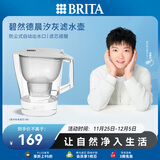 碧然德（BRITA）过滤净水器 家用滤水壶 净水壶 Kalea 晨汐系列XL  3.5L（灰色）