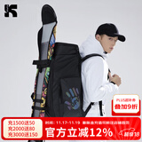 酷峰 滑雪包背包单板雪板双肩包登机雪具雪鞋收纳装备大容量板包 黑色65L