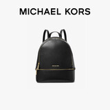 MICHAEL KORS【轻奢实用】RHEA系列大容量双肩包中号 黑色 轻奢礼物