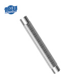 普湃不锈钢排烟管油烟机柴火灶烟囱管取暖炉烟筒浴霸换气扇热水器排气管 6*50cm波纹管