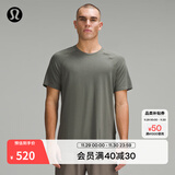 lululemon丨Metal Vent Tech 男士运动短袖 T 恤 透气 LM3DOWS 运动上衣 锚灰/鼠尾草绿 M