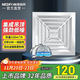 绿岛风（Nedfon）BPT10-22D25铝扣板300集成吊顶排气扇卫生间排风扇厨房换气扇抽风