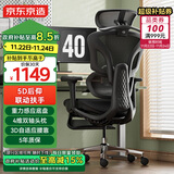 京东京造Z9Ultra+人体工学椅电竞椅办公椅子电脑椅人工力学座椅联动扶手黑