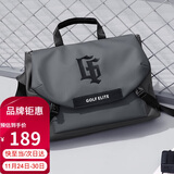 高尔夫（GOLF）单肩包男士大容量斜挎包男ipad包休闲运动挎包 岩灰