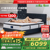 金可儿（Kingkoil）乳胶床垫分区弹簧酋长国王宫酒店繁星C+床垫 1.8*2米软硬适中