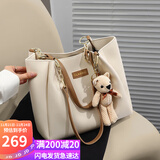 爱情海牛皮包包女包托特包大容量单肩高端品牌生日礼物高级感送女友老婆