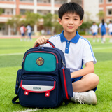 Edison小学生书包减负护脊反光大容量防泼水防下坠儿童双肩背包2313-1