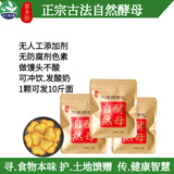 梨乡润自然酵母无添加无麸质古法纯植物慢发耐高糖馒头面包酸奶酵素冲饮 酵母 10克 *3袋装