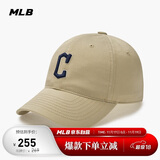 MLB帽子男女情侣棒球帽软顶鸭舌帽秋冬运动帽四季3ACP6601N-45SAS-F