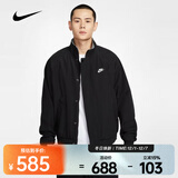 耐克（NIKE）CLUB FUTURA 男子摇粒绒里料夹克  FZ0657-010 L