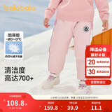 巴拉巴拉童装儿童羽绒裤男童女童加厚裤子2024冬装长裤束脚裤208424108231