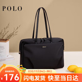 POLO电脑包女士公文包商务通勤托特包14/15英寸电脑包出差旅行手提包