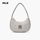 MLB包包女腋下包挎包手提包单肩包拎包时尚送礼物3ABQS014N-50CGL-F