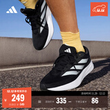 adidas DURAMO RC训练备赛轻盈体测跑鞋男女阿迪达斯官方 黑色/白色   40