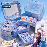 迪士尼（Disney）儿童化妆品女孩玩具过家家艾莎公主圣诞节生日礼物3-6岁女生套装