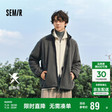 森马（Semir）夹克男冬抗静电外套摇粒绒情侣上衣109724108203