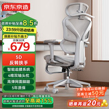 京东京造Z9Pro人体工学椅电竞椅办公椅子电脑椅人工力学座椅5D扶手+脚踏灰