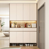 木月入户玄关柜鞋柜门厅柜欧松板ENF级18MM定制鞋柜0.8*2.0米