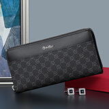 金利来男手包PVC手抓包礼盒时尚男式多功能钱包 生日礼物送爸爸