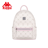 Kappa卡帕  新款双肩包女潮流百搭大学生书包通勤旅行包七夕情人节礼物 桃气奶芙粉【可放12寸ipad】