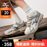 美津浓（MIZUNO）男女跑步运动休闲鞋缓震透气网面拼接RACER S 1.0 01/丹宁 42