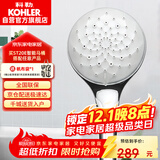 科勒（KOHLER）花洒单喷头 手持花洒氧沐【三功能】手持花洒K-R99063T-CP银色