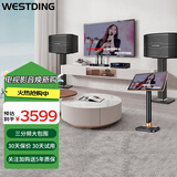 威斯汀（WESTDING）118家庭ktv音响套装点歌机一体KTV唱歌全套设备卡拉OK影院家用智能语音点唱音箱 V06:【三单元】高性价比-点歌机套装