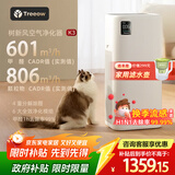 树新风空气净化器 除甲醛异味除过敏认证 家用宠物大空间全效K3净化器【家电国家补贴】