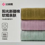 洁丽雅（Grace）毛巾10A抗菌洗脸纯棉毛巾男士洗脸巾柔软洗澡速干男女通用洗脸巾