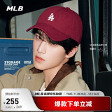 MLB帽子男女棒球帽时尚送礼户外休闲鸭舌帽软顶3ACP7701N-07WIS