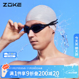 洲克 ZOKE成人泳镜男女大框平光防雾高清比赛专业游泳镜614501105-5