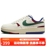 耐克NIKE板鞋女缓震透气GAMMA FORCE运动鞋DX9176-102白绿蓝39