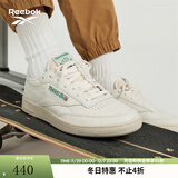 Reebok锐步官方男女CLUB C 85 VINTAGE经典复古休闲小白板鞋 100000317 DV6434同款新批次 42
