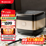 大松（TOSOT）格力电饭煲4-5人家用电饭锅4L微压力4段IH加热智能多功能煮粥煲汤带蒸屉健康发芽饭政府补贴40X80C