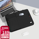 高尔夫（GOLF）电脑包17.3英寸手提单肩苹果笔记本电脑包男士商务公文包内胆包