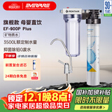 爱惠浦（Everpure） 家用矿物质厨下净水器 大流量0废水直饮 1.8L/分钟3500L处理量 EF-900P Plus