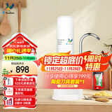 道尔顿（Doulton）净水器家用直饮 厨房自来水龙头过滤器矽藻陶瓷净水机超滤不用电无废水台上式 D-CP101