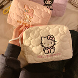 范爷家三丽鸥正版化妆品收纳包便携手提大容量旅行装护肤品袋帆布洗漱包