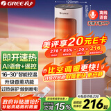 格力（GREE）【AI语音控制+遥控】取暖器家用暖风机电暖器摇头电暖气立式取暖气小太阳轻音电暖风NFTB-X6020BV